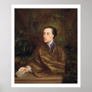 Póster Alexander Pope (1688-1744) 1738 (oil on canvas)