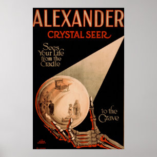 Póster Alexander ve su vida de la cuna