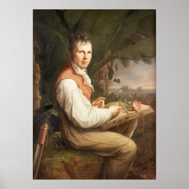 Póster Alexander von Humboldt (Frente)