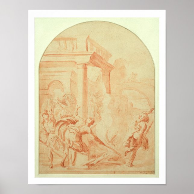 Póster Alexander y Thais usan su rampa ebria (Frente)