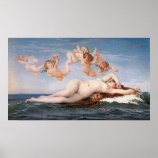 Póster Alexandre Cabanel El nacimiento del Poster Venus