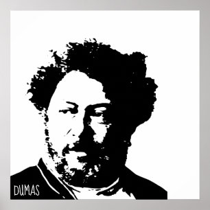 Póster Alexandre Dumas