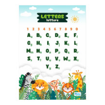 Alfabeto con Animales Adorables