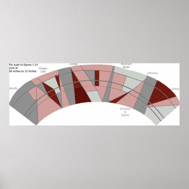 Póster Alfombra de Diorama Promenade (Frente)