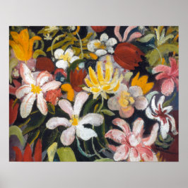 Póster Alfombra de Flores | Auguste Macke |