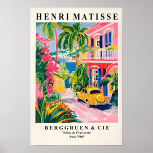 Póster Alfombra de Vibraciones Rosadas Matisse, Decoració
