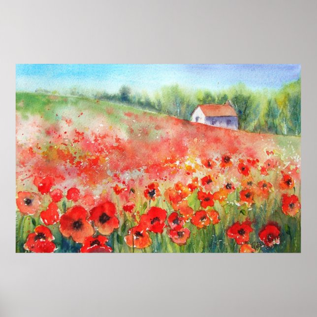 Póster Alfombra escarlata (Frente)