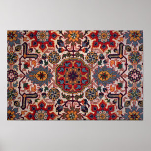 Póster Alfombra hermosa, Turquía