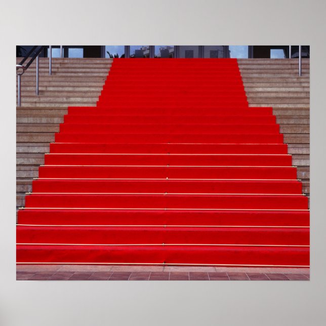Póster alfombra roja (Frente)