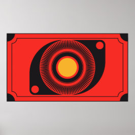 Póster Alfombra solar,