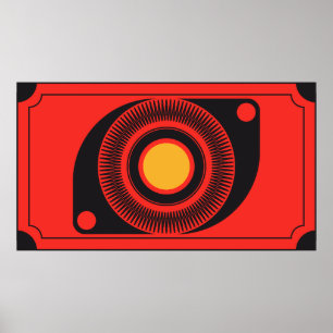 Póster Alfombra solar,