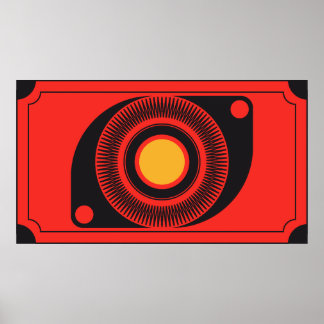 Póster Alfombra solar,