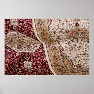 Póster Alfombras tradicionales turcas