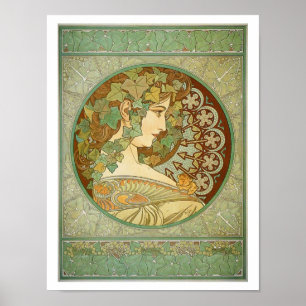 Póster Alfons M. Mucha
