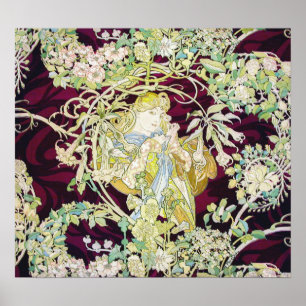 Póster Alfons Mucha - Poster Art Nouveau