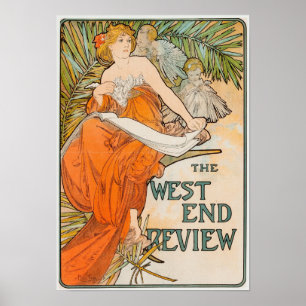 Póster Alfons Mucha - Poster Art Nouveau