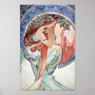 Póster Alfonso Mucha