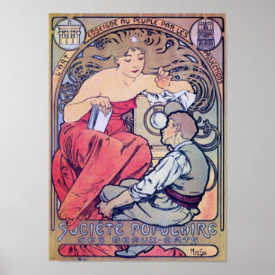 Póster Alfonso Mucha