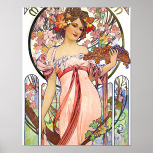 Póster Alfonso Mucha