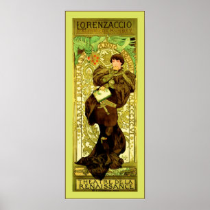 Póster ~ Alfonso Mucha de Lorenzaccio