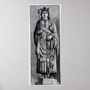 Póster Alfonso X 'el sabio', rey de Castilla