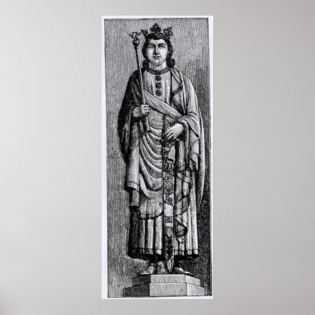 Póster Alfonso X 'el sabio', rey de Castilla (Frente)