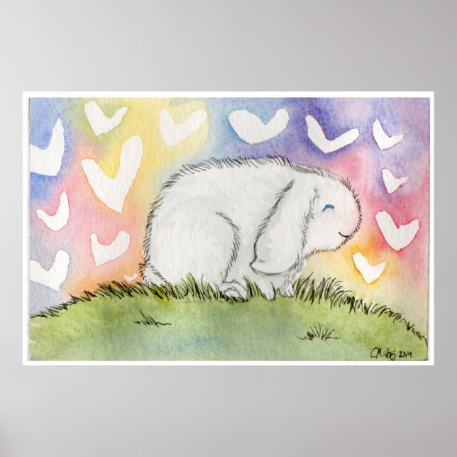 Póster Alfred Bunny With Love (Frente)