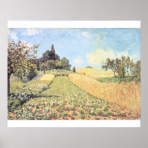 Alfred Sisley | Campo de trigo