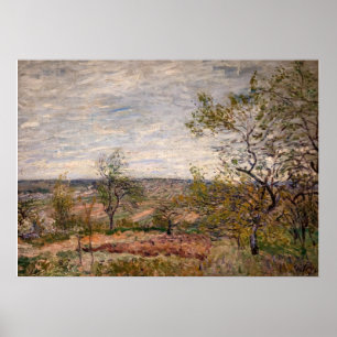 Póster Alfred Sisley - Día del Viento en Veneux