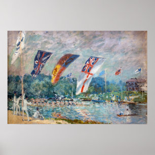 Póster Alfred Sisley - Regata en Molesey
