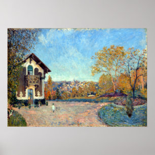 Póster Alfred Sisley Vista de Marly-le-Roi de Coeur-Vola