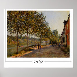Póster Alfred Sisley Zedign Art Poster #14