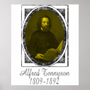 Póster Alfred Tennyson