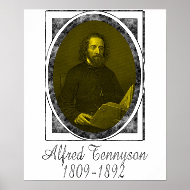 Póster Alfred Tennyson (Frente)