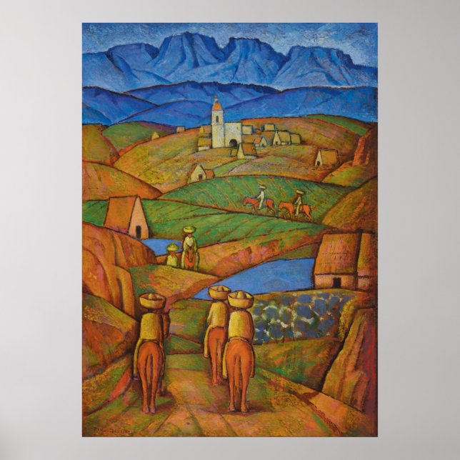 PÓSTER ALFREDO RAMOS MARTINEZ (Frente)