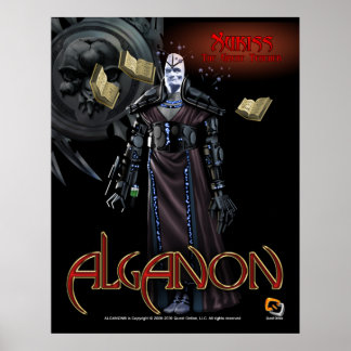 Póster Alganon Xukiss Deity Poster