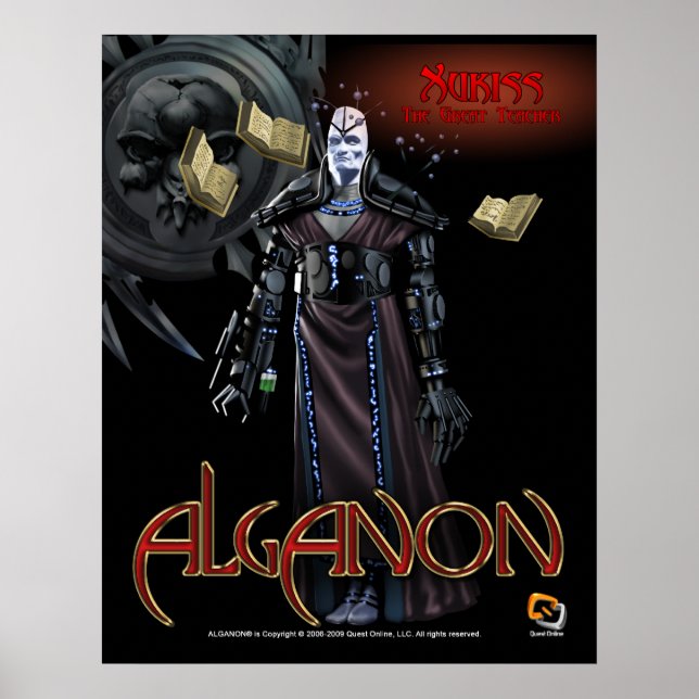 Póster Alganon Xukiss Deity Poster (Frente)
