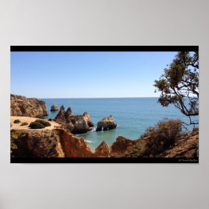 Póster Algarve - Portugal - Playa - Strand - Mar - Meer