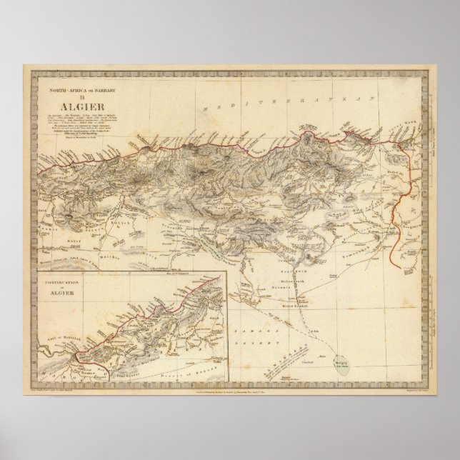 Póster Algier (Frente)