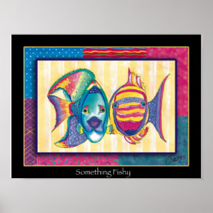 Póster Algo-A pescado-poster