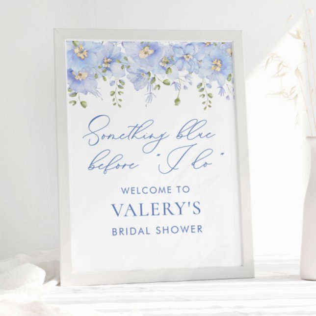 Póster Algo Azul Antes De Hacer Ducha De Novias Florales (Subido por el creador)