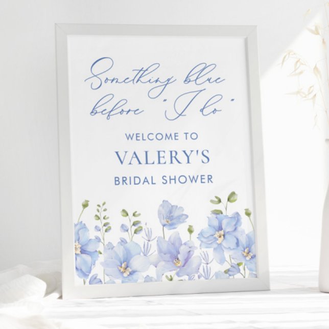 Póster Algo Azul antes de hacer una novia floral verde (Subido por el creador)