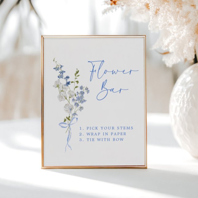 Póster Algo de barra de flor azul (Subido por el creador)