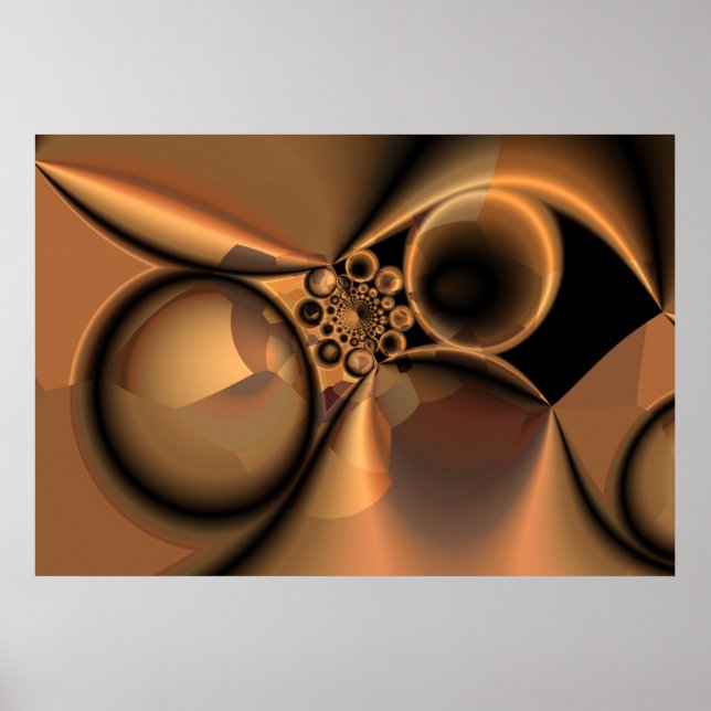 Póster Algo de cobre (Frente)