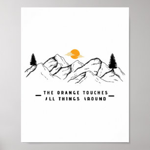 PÓSTER ALGO EN EL NARANJA