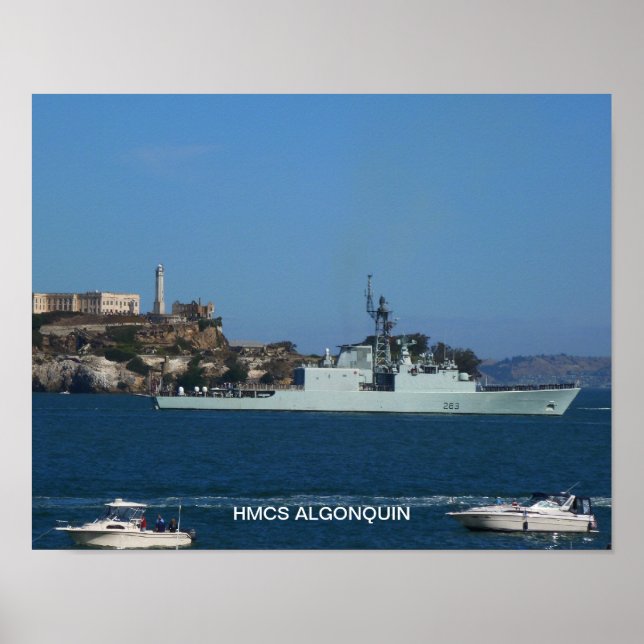 Póster Algonquin HMCS (Frente)
