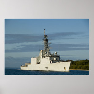 Póster Algonquín HMCS (DDG 283)