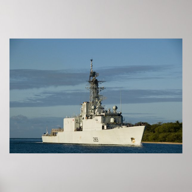 Póster Algonquín HMCS (DDG 283) (Frente)