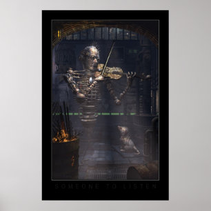 Póster Alguien a escuchar