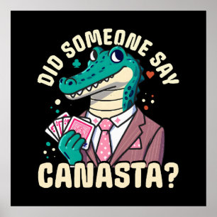 Póster Alguien dijo Canasta
